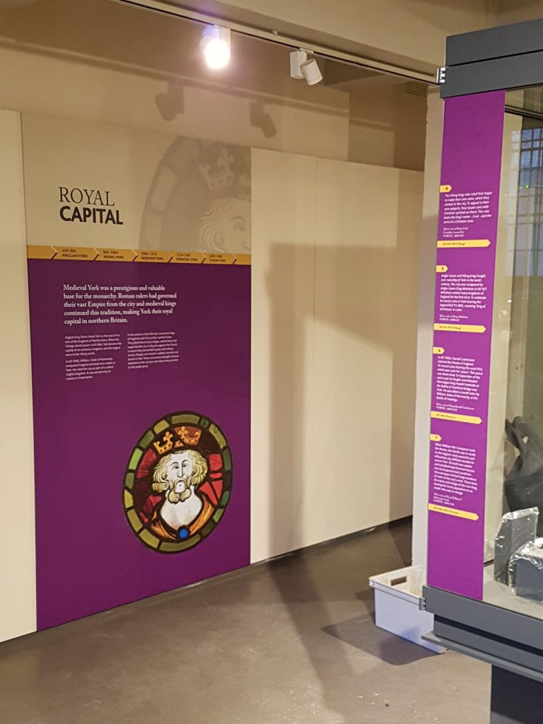 Royal Capital panel and case labels